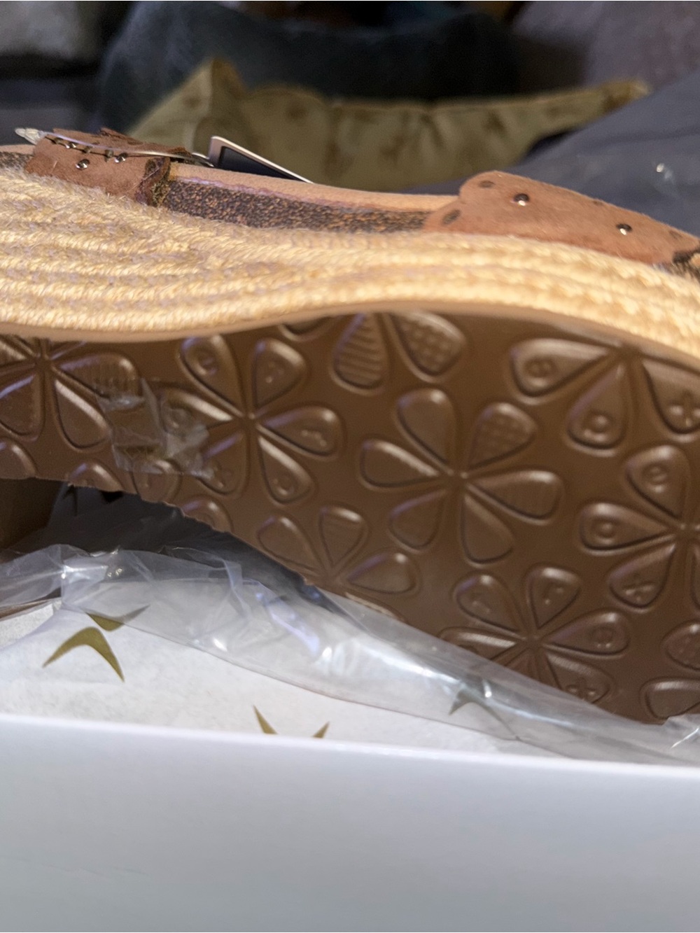 Women’s Tan Espadrille Wedge Sandals - Comfortable Summer Style